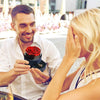 Valentinstag ewige Rose Schmuckschatulle Ring Aufbewahrungskoffer